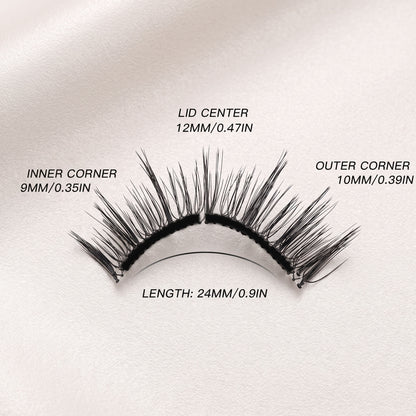 VYRA Soft Magnetic Eyelashes - No.5 Fluffy Sunflower Style