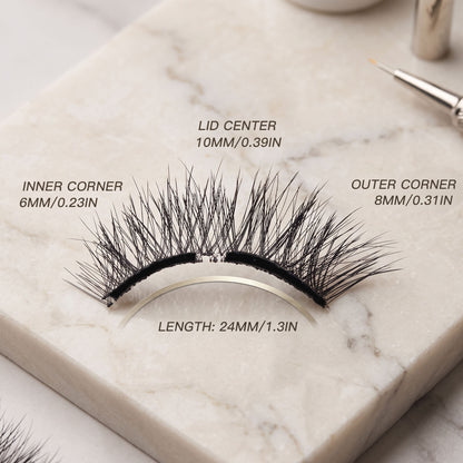 VYRA Soft Magnetic Eyelashes - No.4 Voluminous Cat-Eye