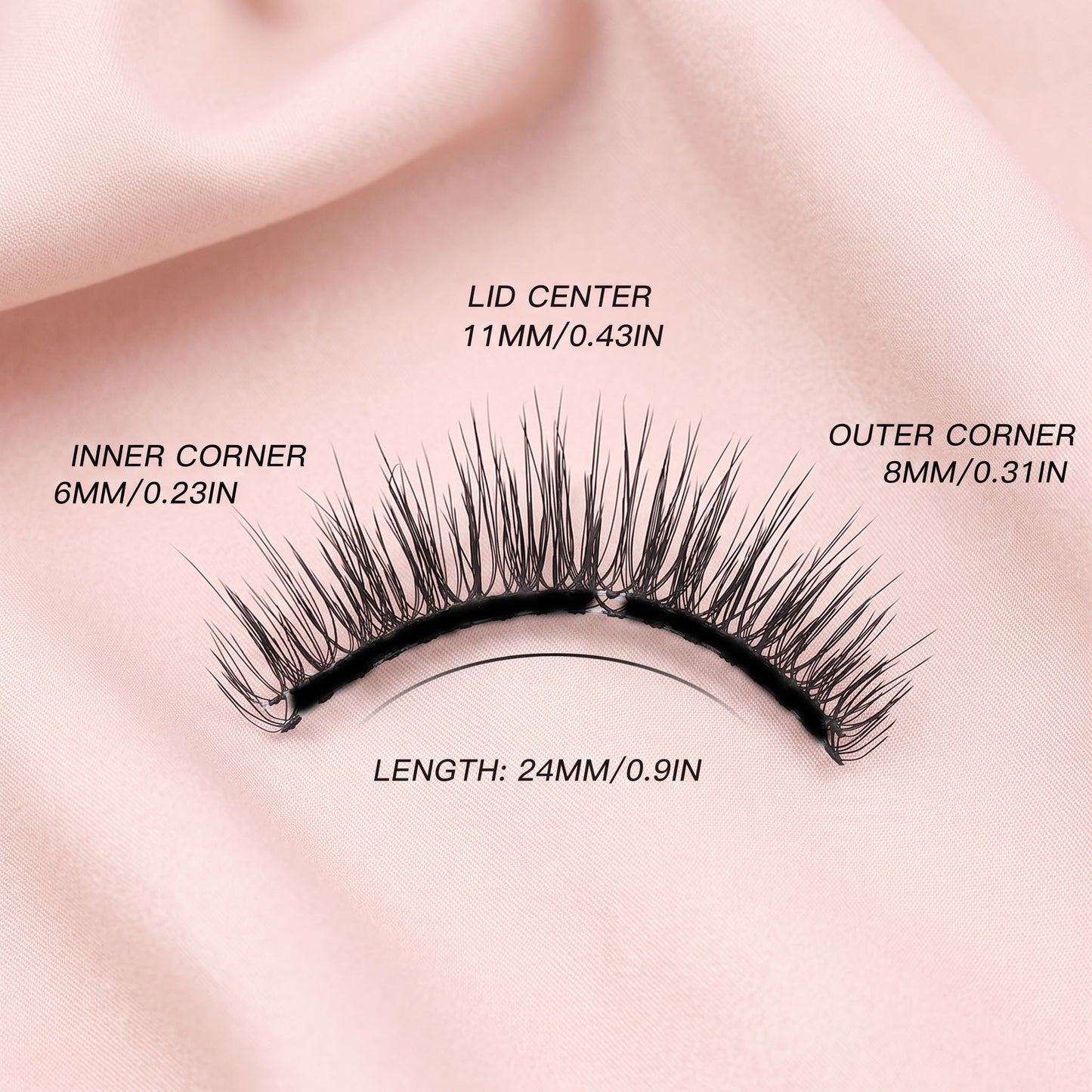 VYRA Soft Magnetic Eyelashes - No.13 Airy Wispy Flare
