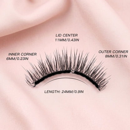 VYRA Soft Magnetic Eyelashes - No.13 Airy Wispy Flare