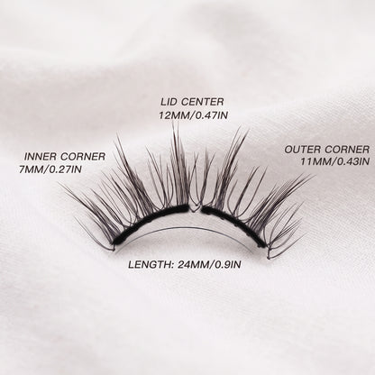 VYRA Soft Magnetic Eyelashes - No.7 Fluffy Sunflower Style