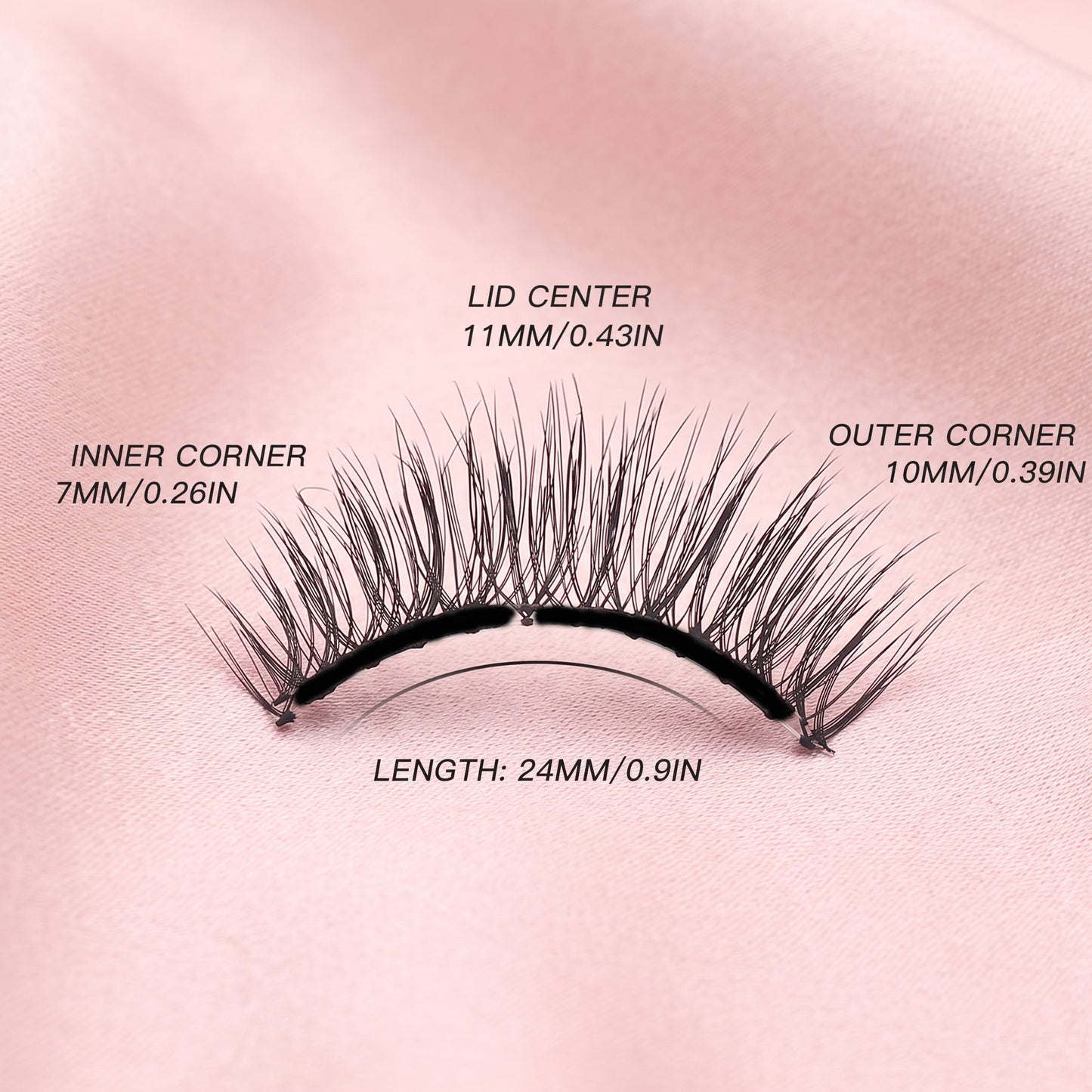 VYRA Soft Magnetic Eyelashes - No.12 Luxe Volume Fan
