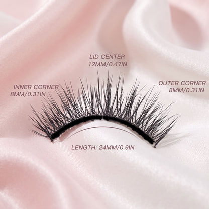 VYRA Soft Magnetic Eyelashes - No.6 Fluffy Sunflower Style