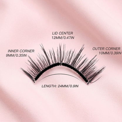 VYRA Soft Magnetic Eyelashes - No.11 Fluttery Wispy Wing